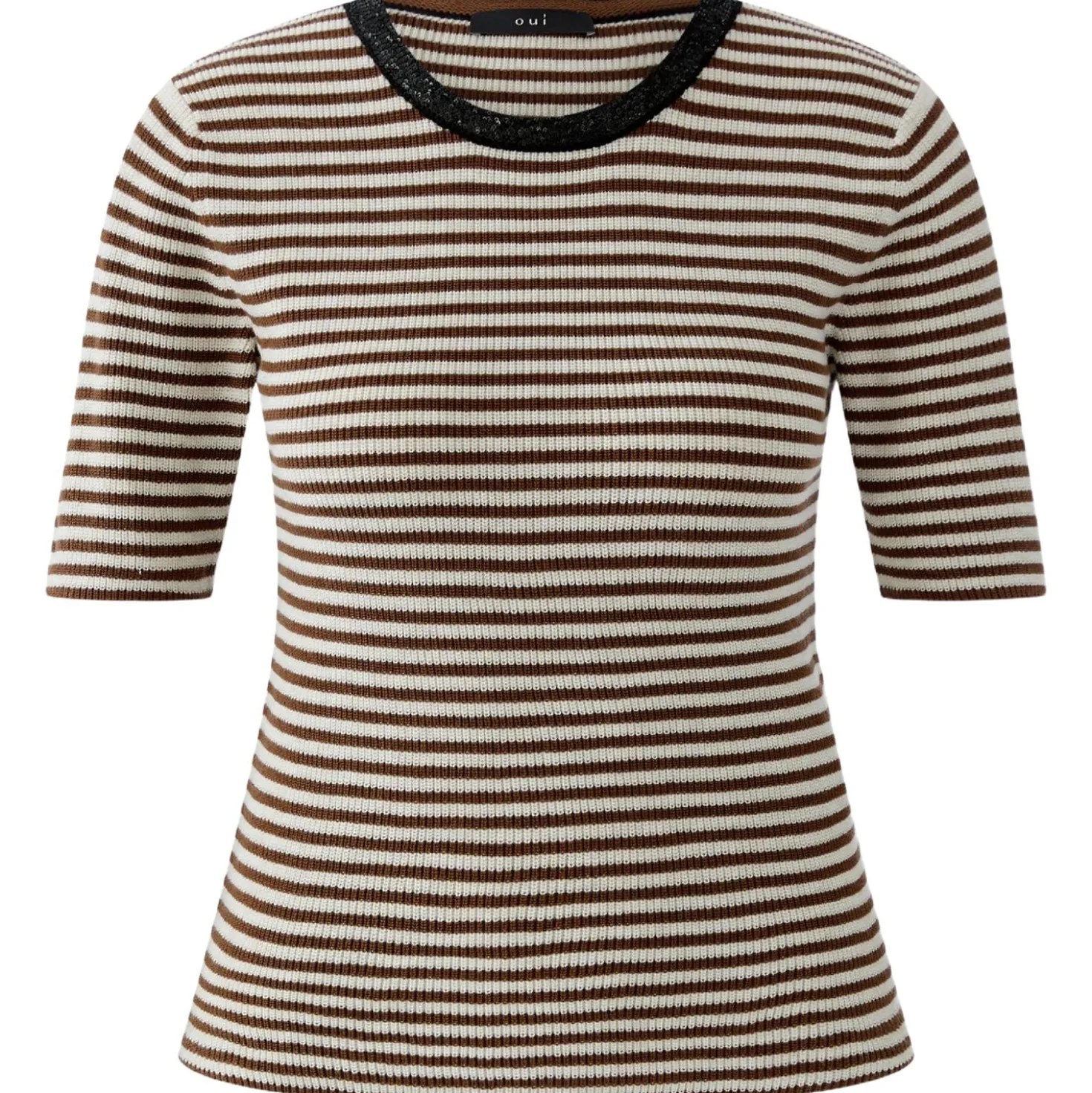 Kurzarmpullover