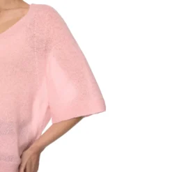 Kurzarm-pullover knitted in germany