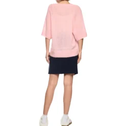 Kurzarm-pullover knitted in germany