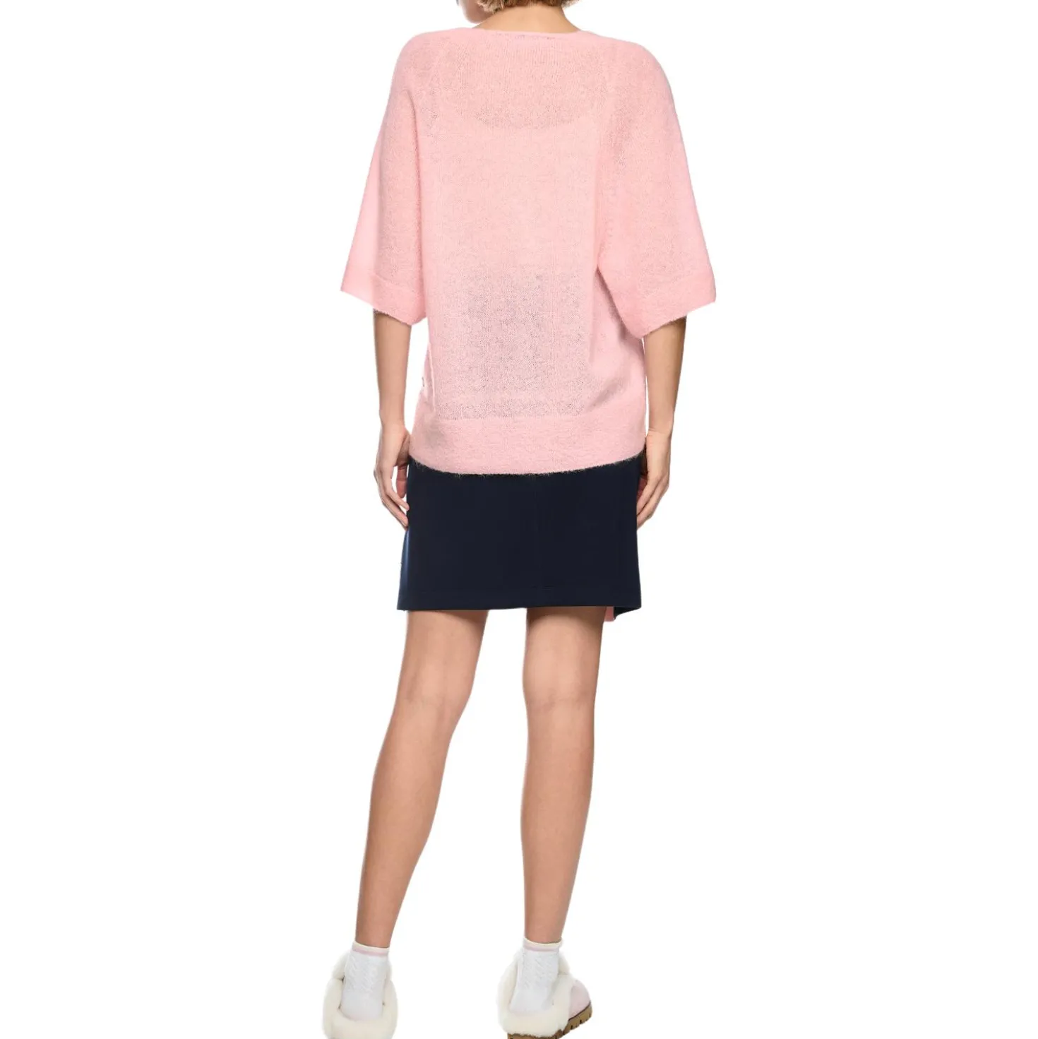Kurzarm-pullover knitted in germany