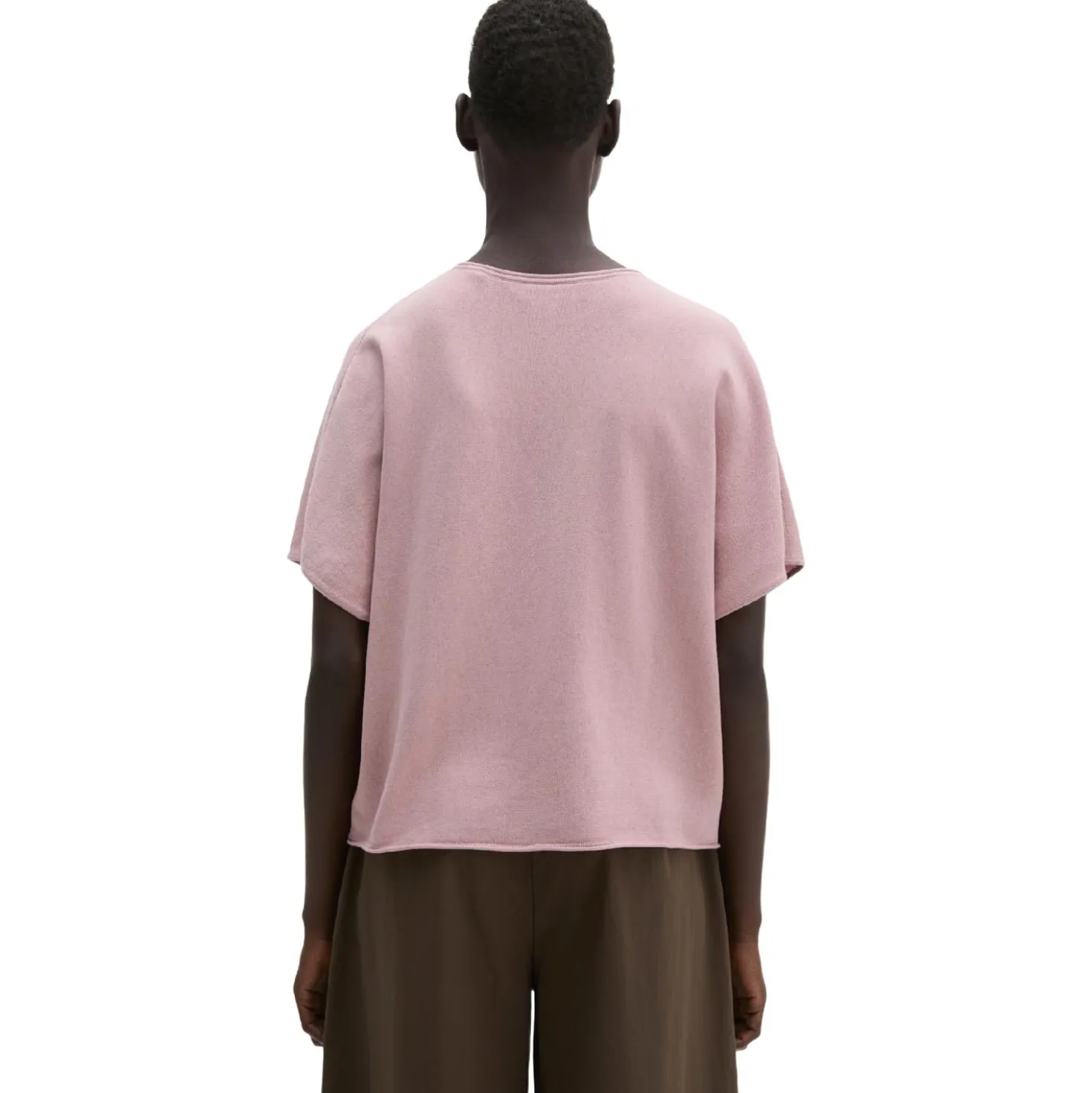 Kurzarm-pullover loose