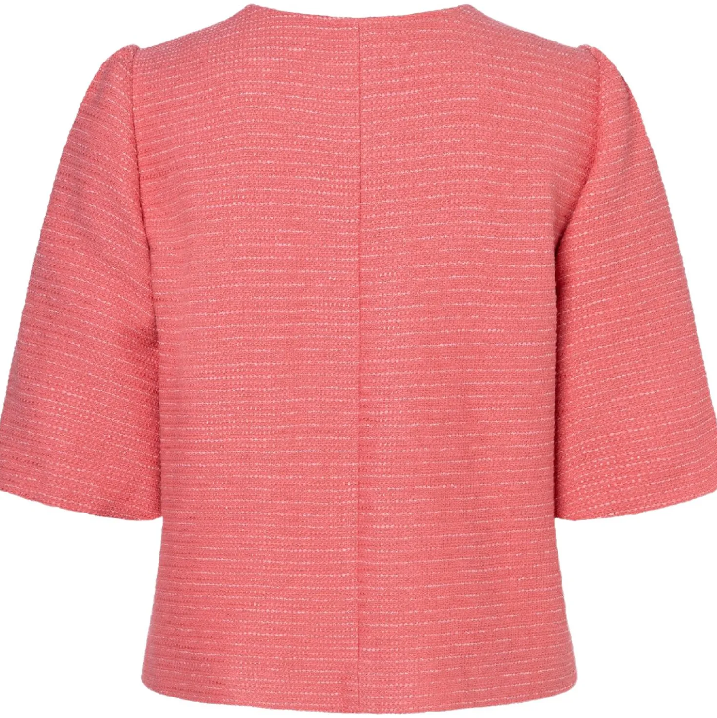 Kurze boucléjacke