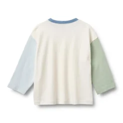 Langarmshirt mit Colour-Blocking