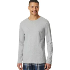 Langarmshirt Rundhals