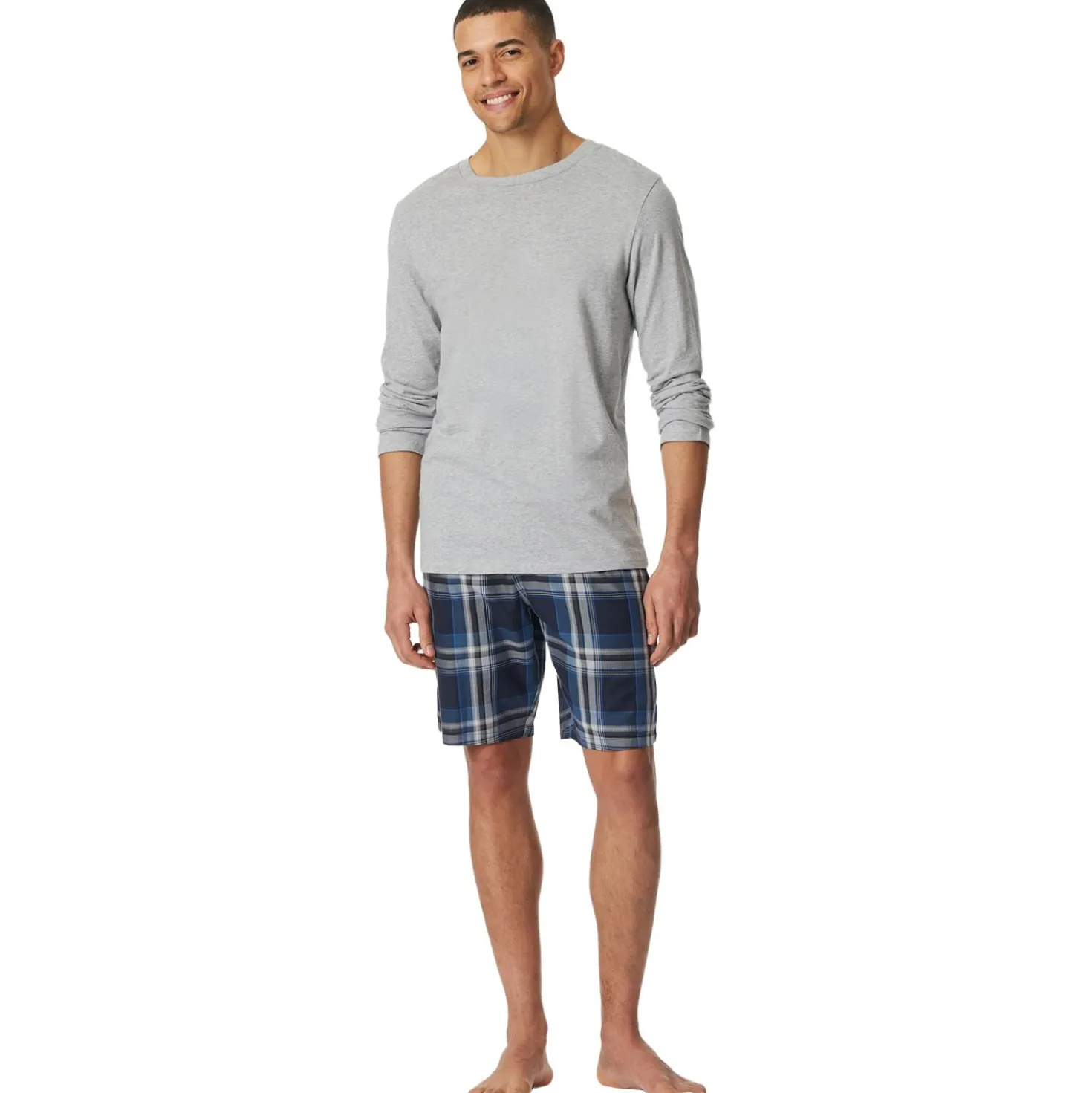 Langarmshirt Rundhals