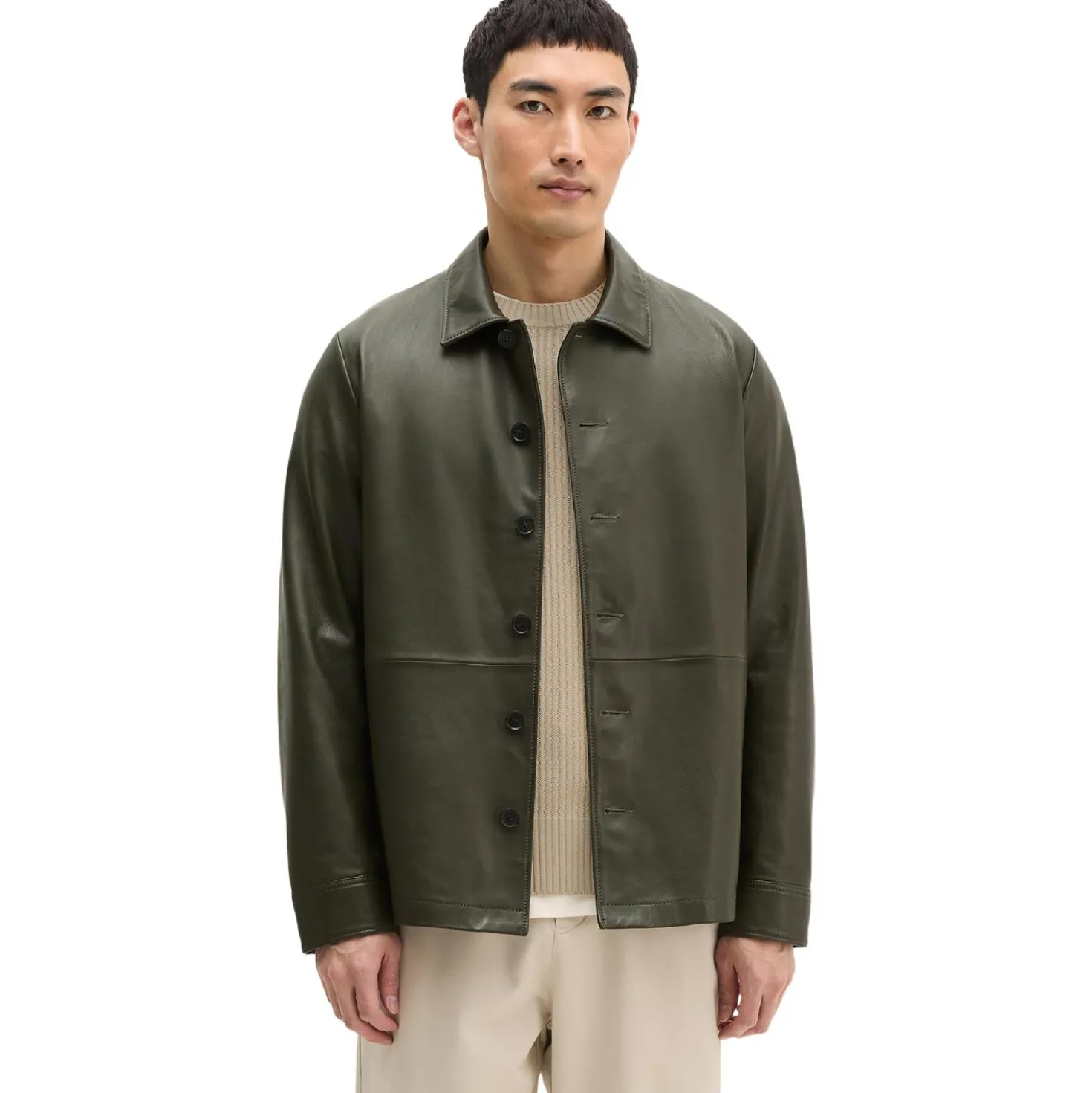 Lederjacke
