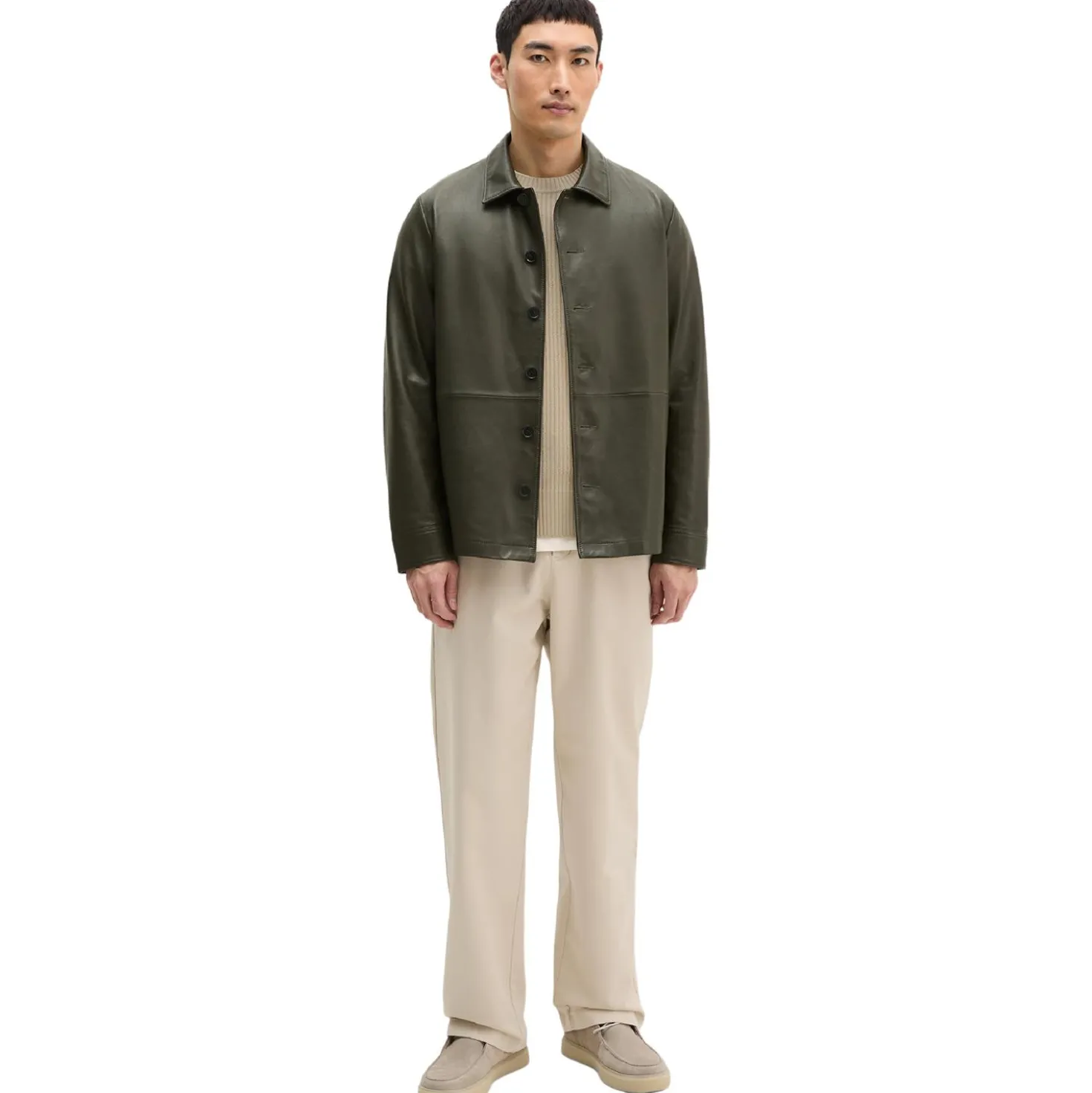Lederjacke