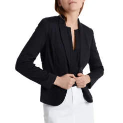 Leichter Blazer aus feinem Jersey