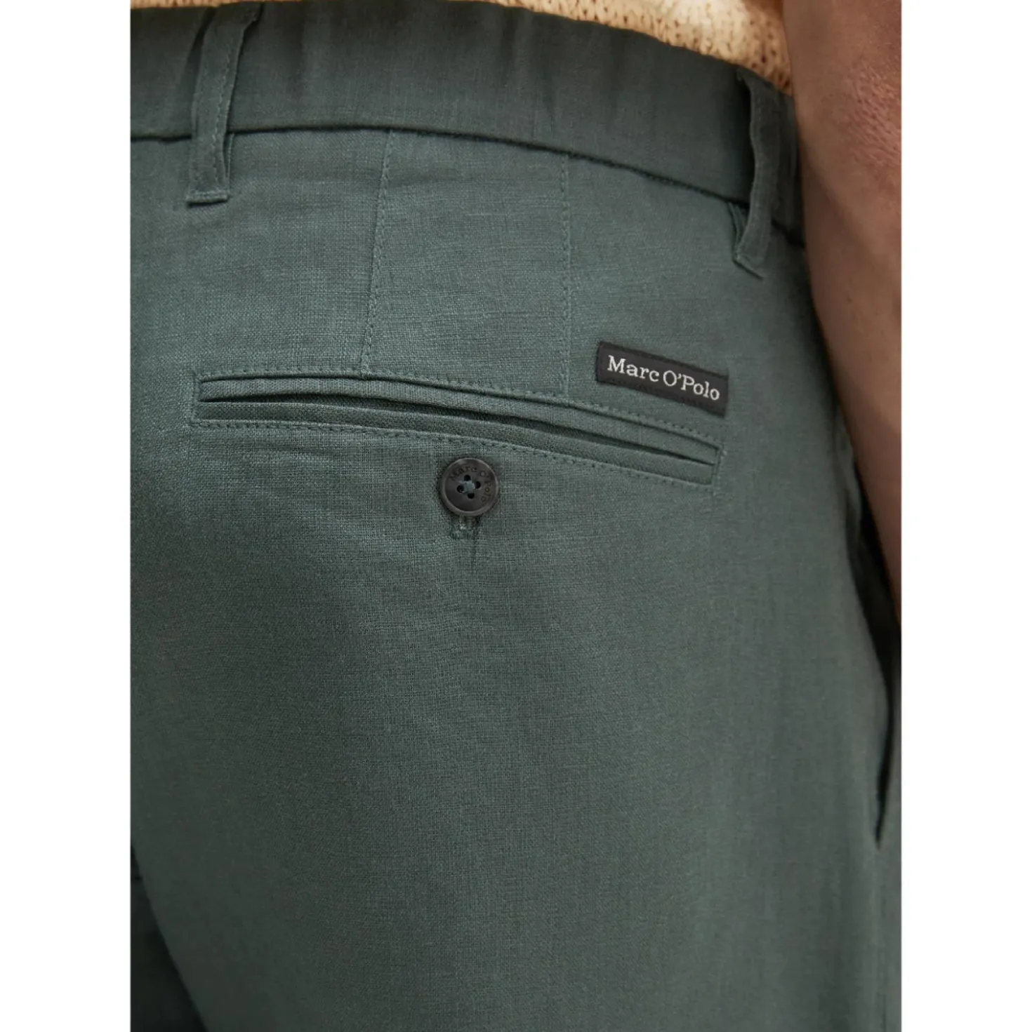 Leinenhose Osby Jogger Pleats