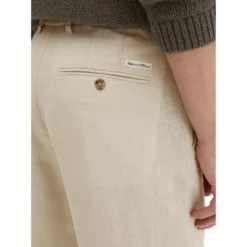 Leinenhose Osby Jogger Pleats