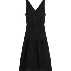 Leinen-stufenkleid regular