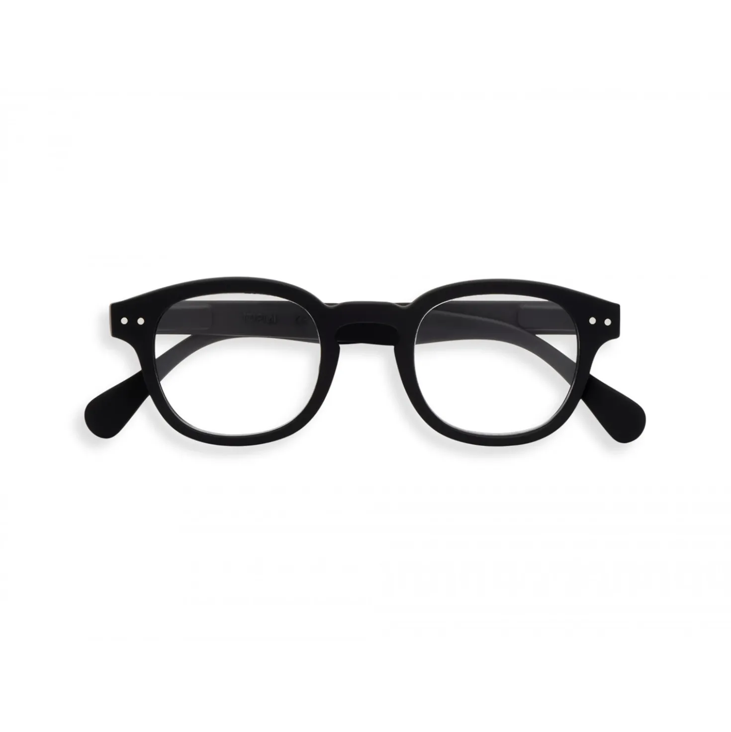 Lesebrille #C Black + 1.00