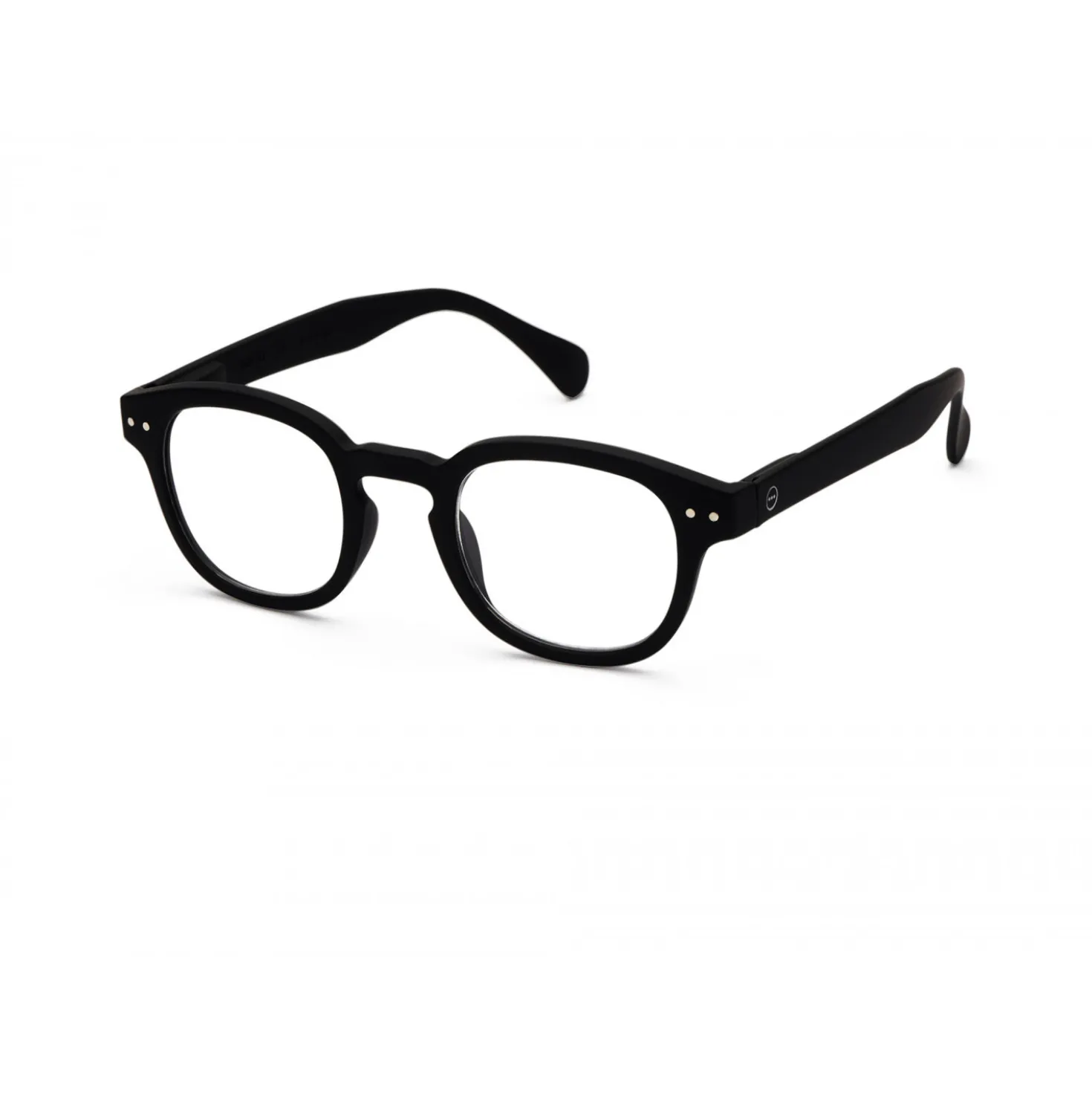 Lesebrille #C Black + 1.00