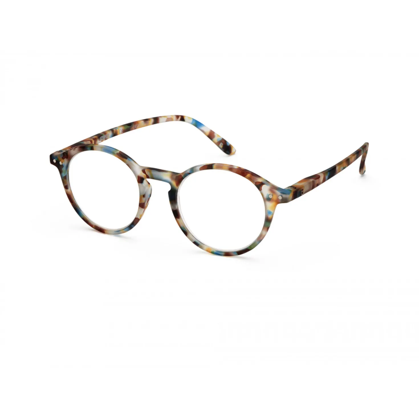 Lesebrille #D Blue Tortoise +1.00
