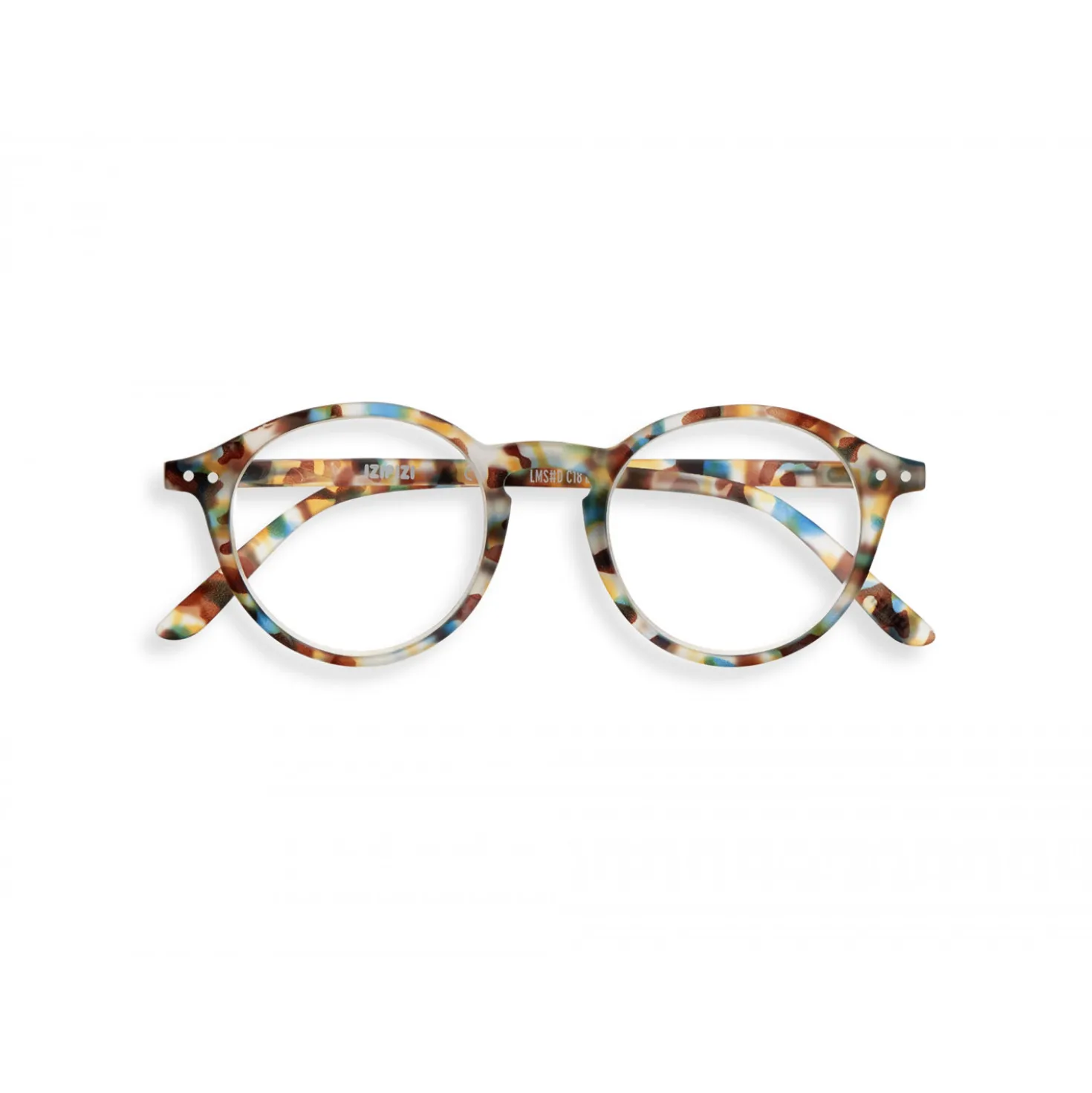 Lesebrille #D Blue Tortoise +1.00