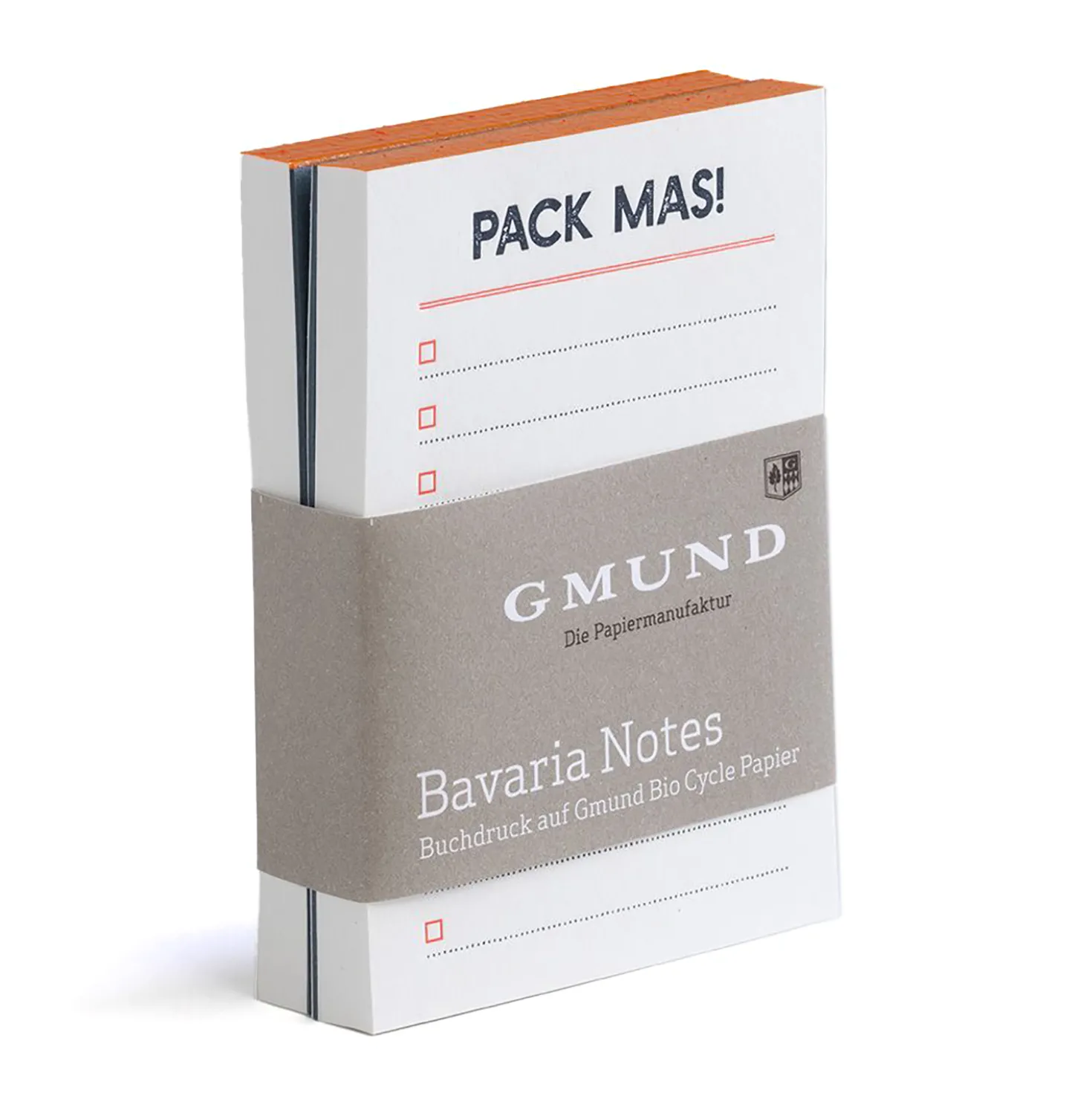 Letterpress Notes Set Bavaria Edition