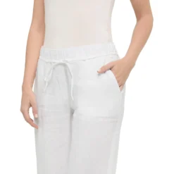 Mac jeans - chiara belt, pure linen