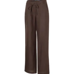 Mac jeans - chiara belt, pure linen