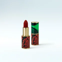Malachite Snake Lipstick Case