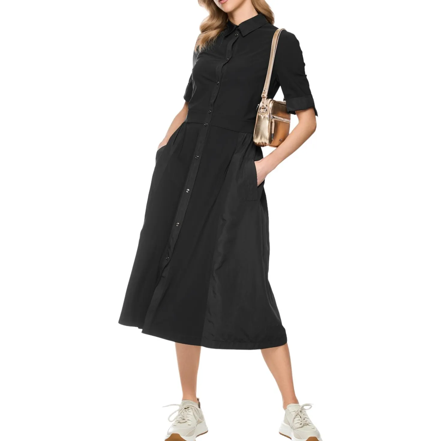 Midikleid aus stretchmaterial