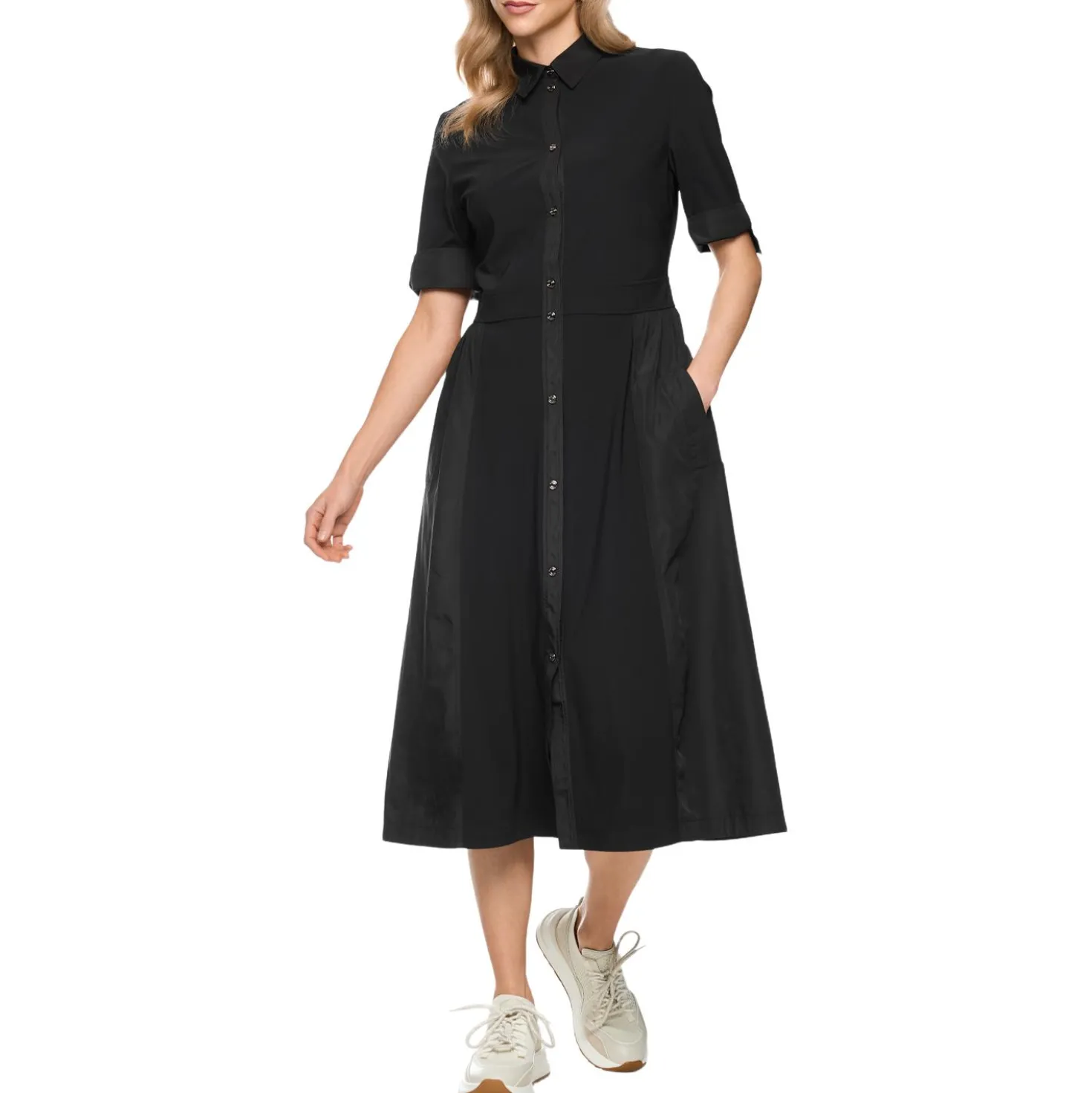 Midikleid aus stretchmaterial