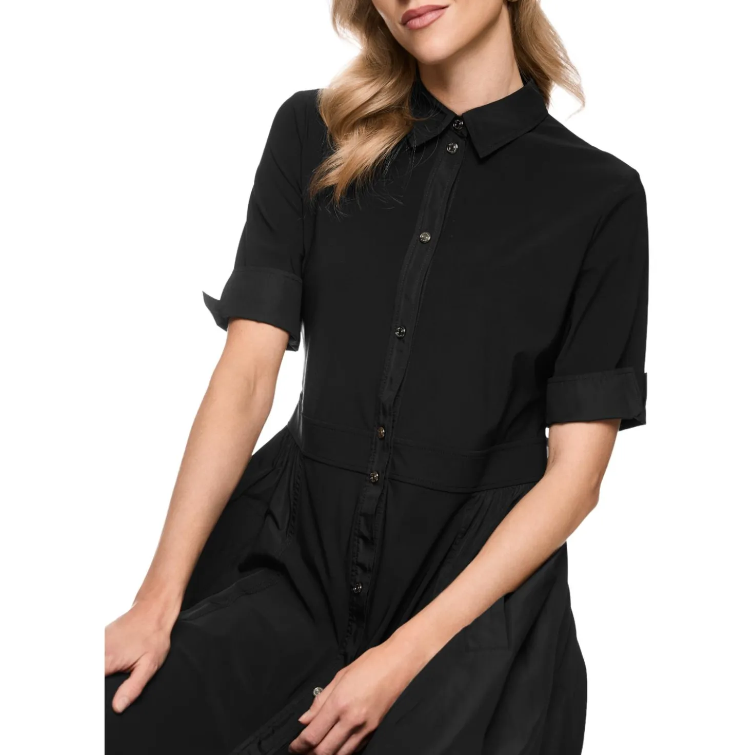 Midikleid aus stretchmaterial