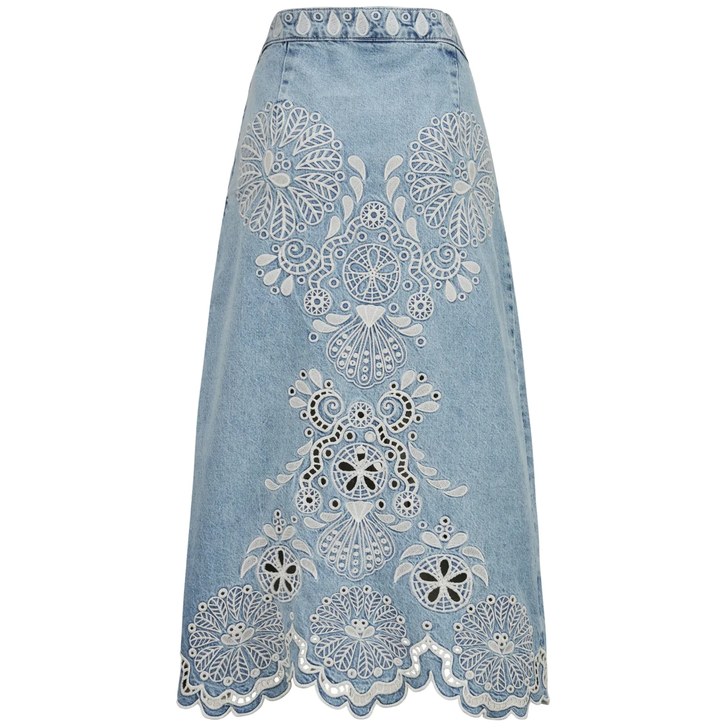 Midirock Denim Richelieux