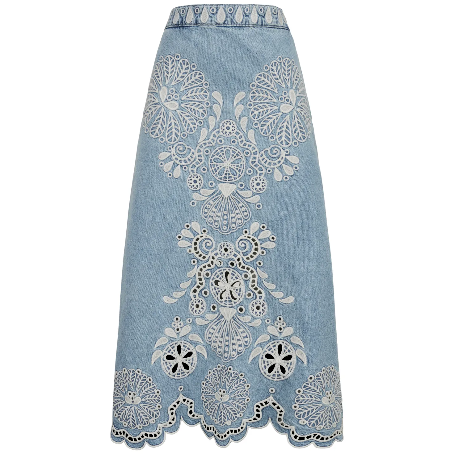 Midirock Denim Richelieux