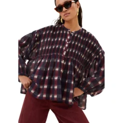 Mine ikat blouse