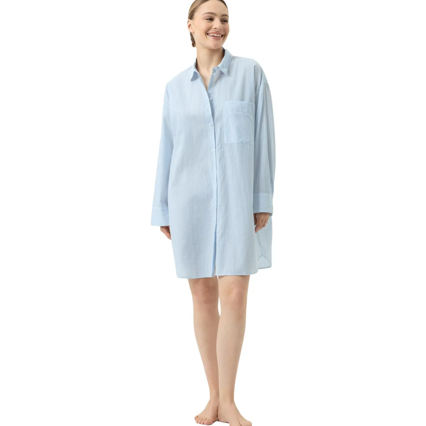 Nachthemd Cotton Stripes