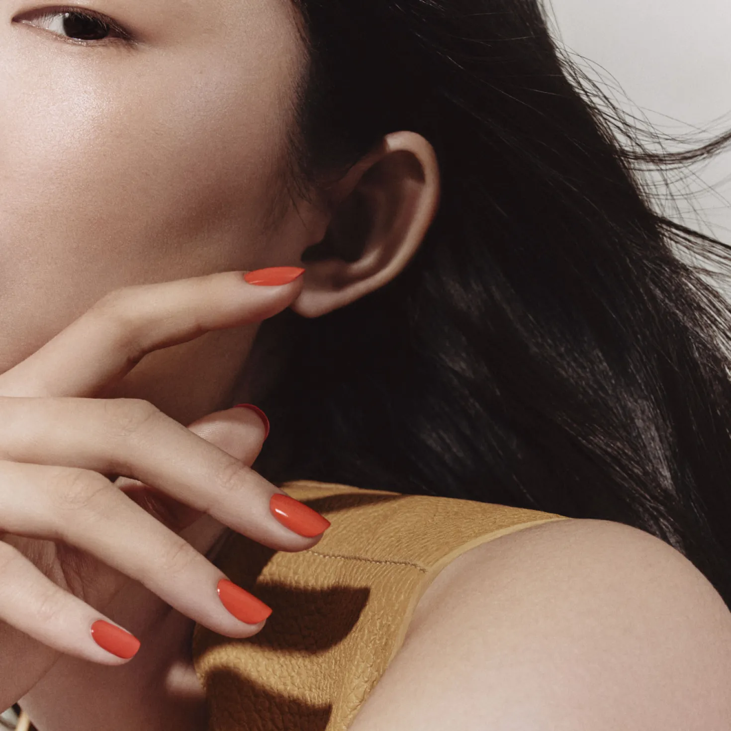 Nagellack Orange Tonique