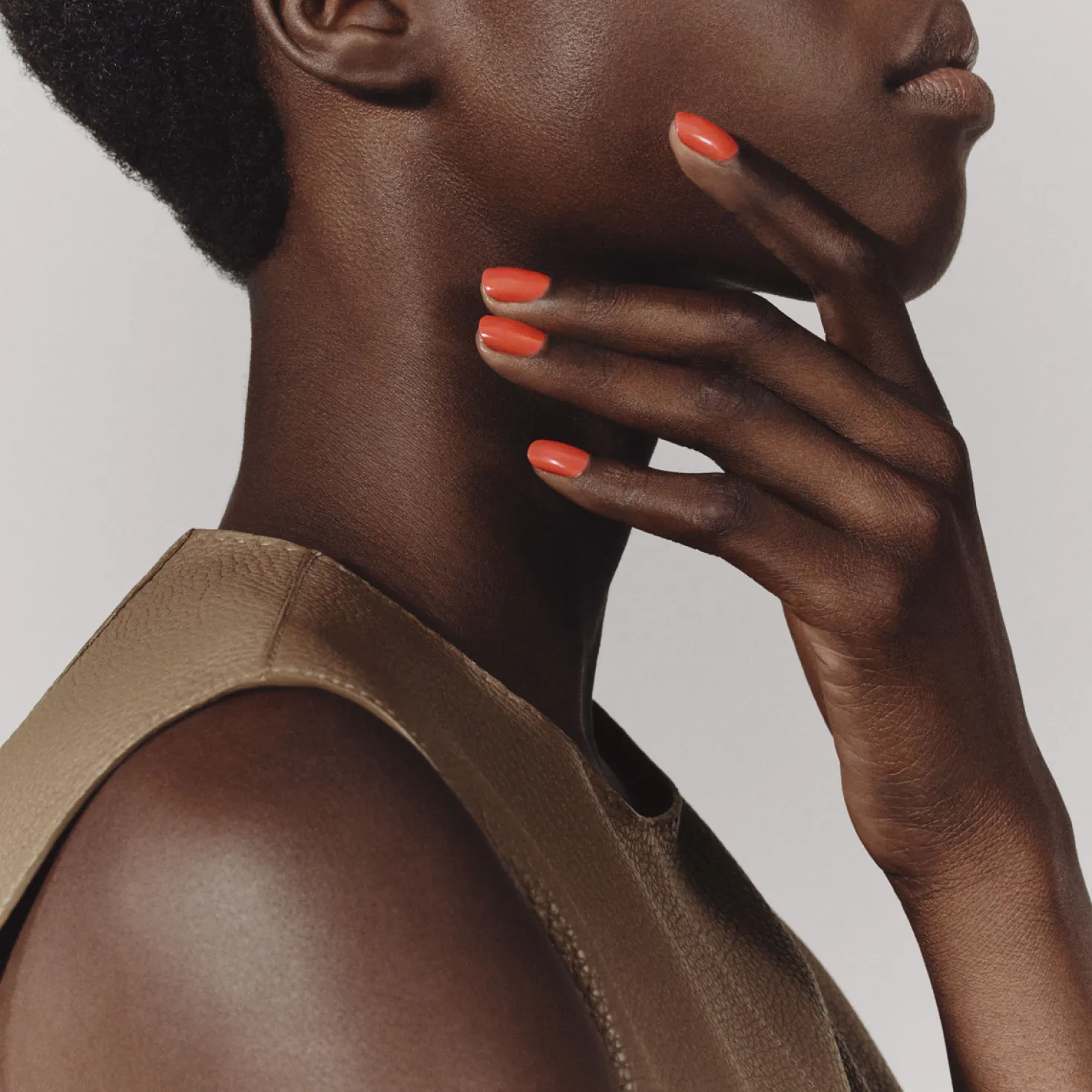 Nagellack Orange Tonique