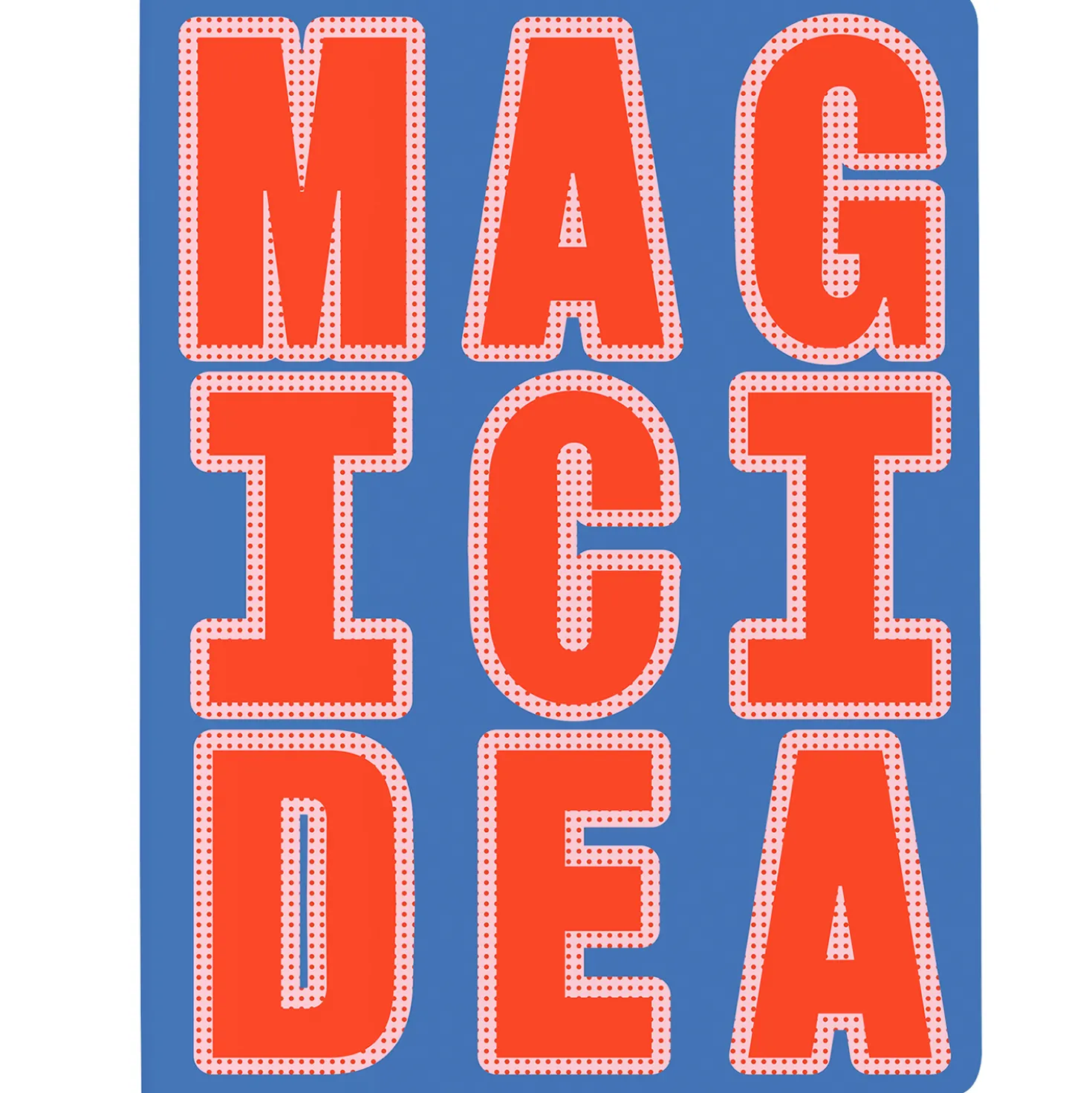 Notizbuch Graphic L Glow Magic Idea - Glows in the Dark
