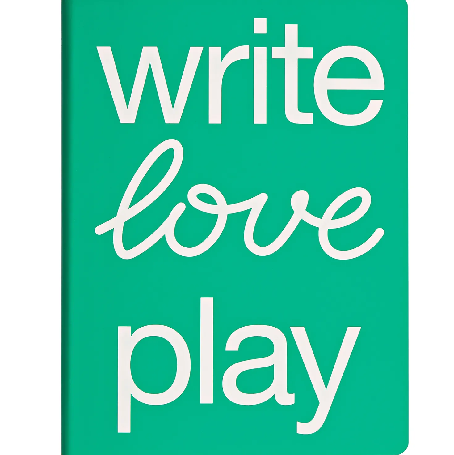 Notizbuch Graphic L Write Love Play