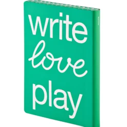 Notizbuch Graphic L Write Love Play