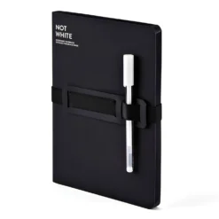 Notizbuch Not white L light black