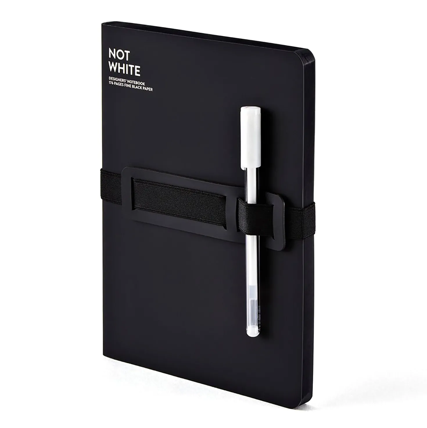 Notizbuch Not white L light black