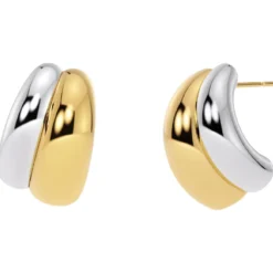 Ohrringe Furo Duo Studs Silver/Gold