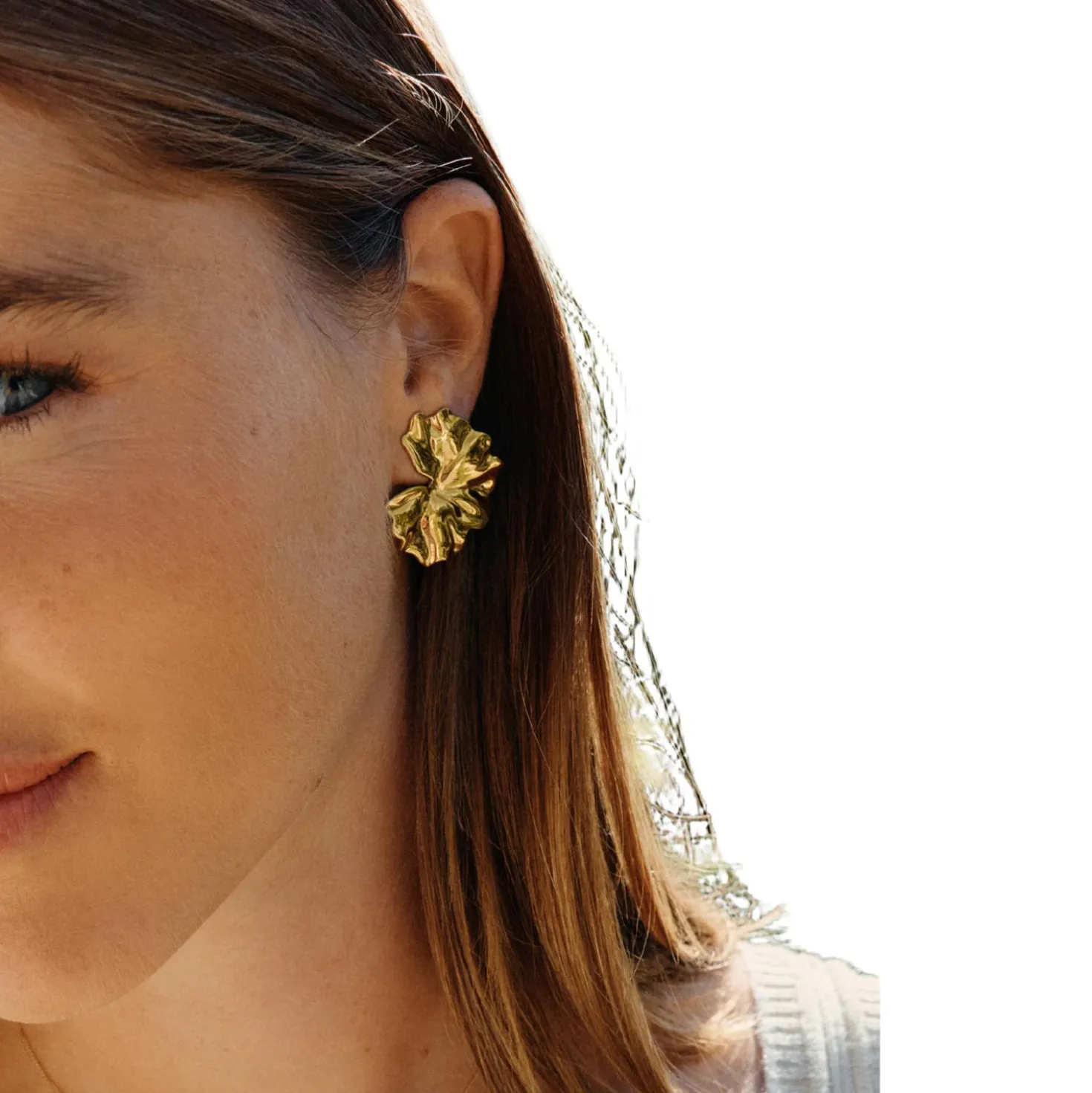 Ohrringe Gerana Studs L Gold