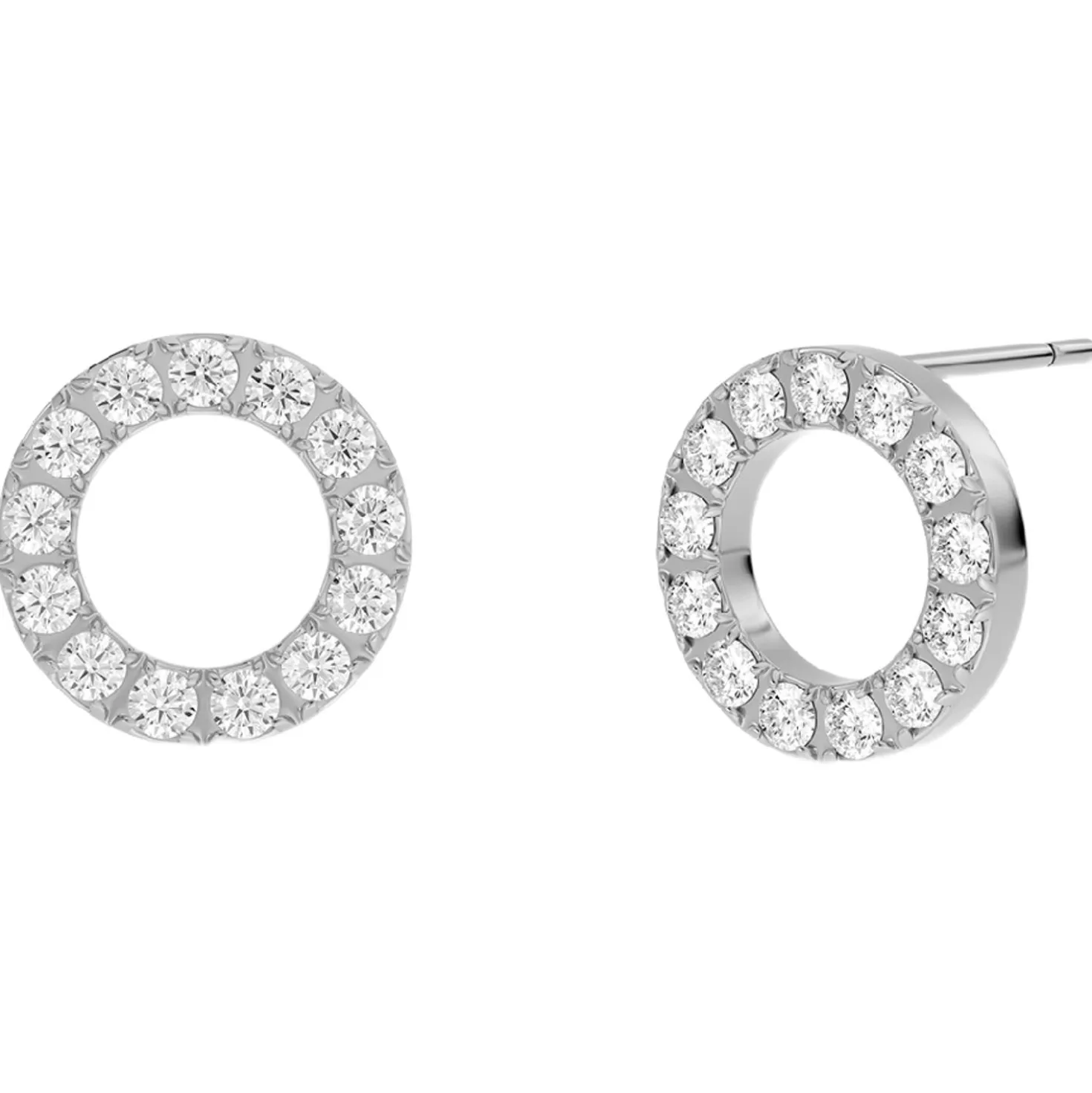 Ohrringe Glow Studs Mini Silver