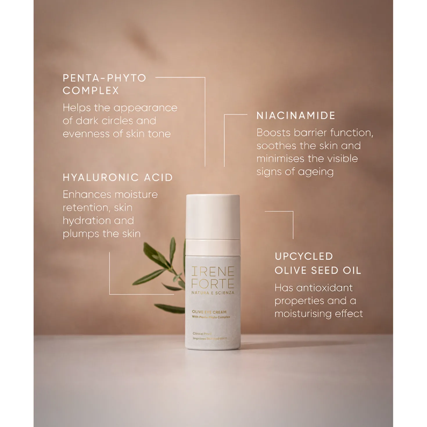 Olive Hydrating Eye Cream With Penta Phyto Complex