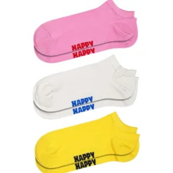 3-Pack solid low Socken