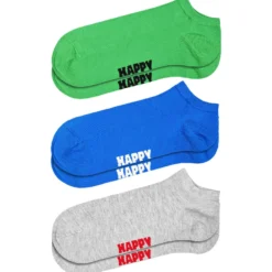 3-Pack solid low Socken