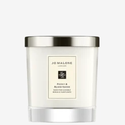 Peony & Blush Suede Home Candle