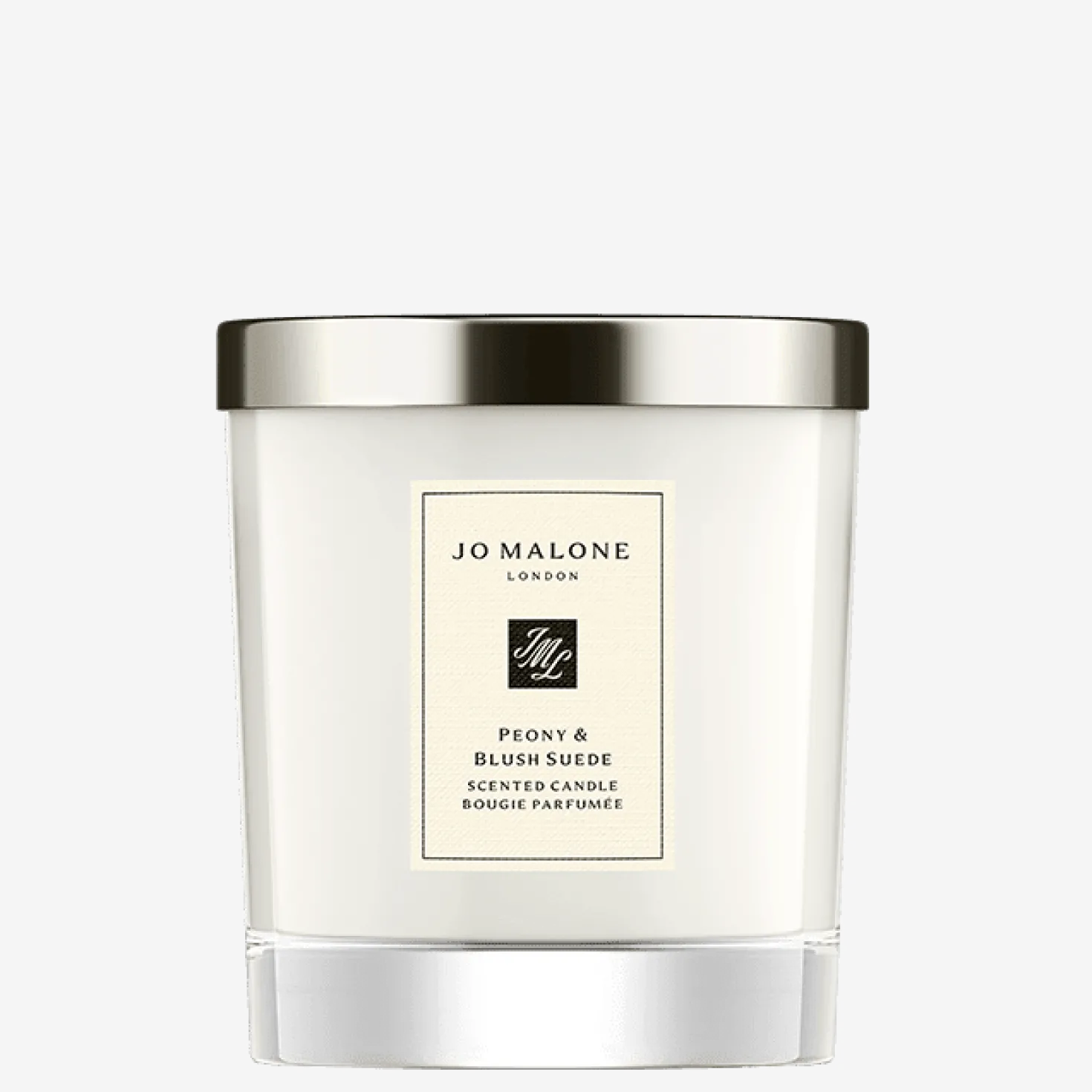 Peony & Blush Suede Home Candle