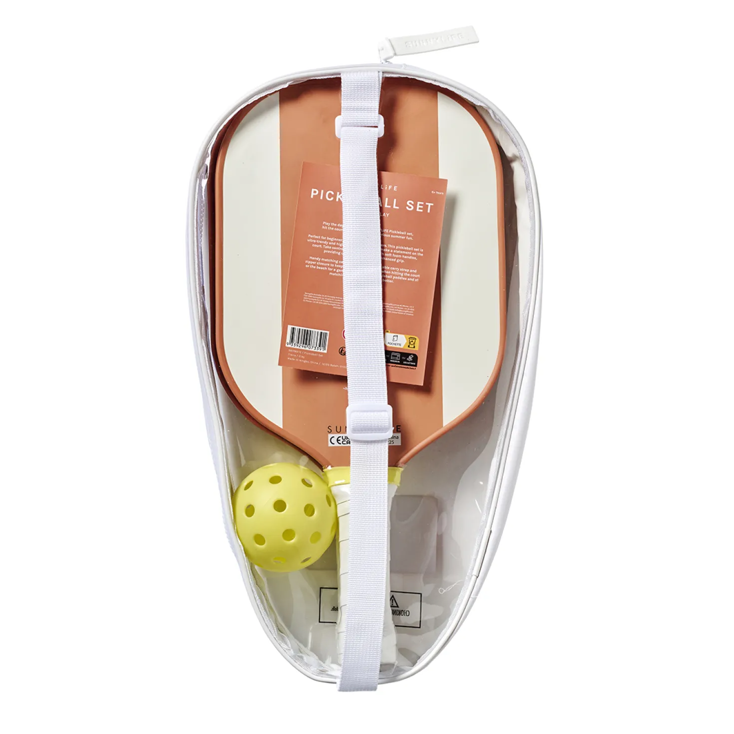 Pickleball-Set Peach