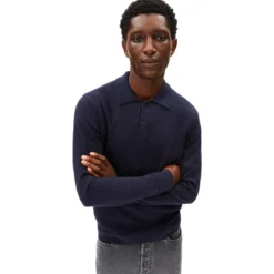 Poloshirt Langarm