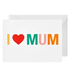 Postco Grußkarte I love Mum