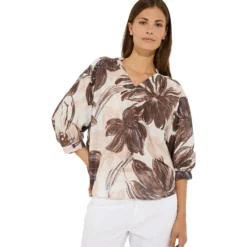 Printbluse