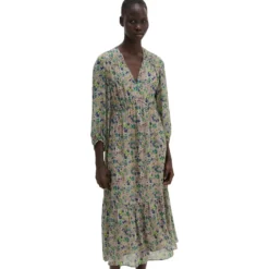 Print-kleid flared